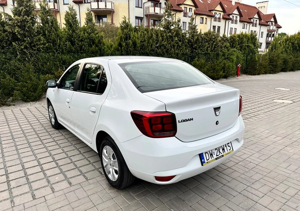 Dacia Logan cena 32900 przebieg: 73000, rok produkcji 2020 z Wrocław małe 254